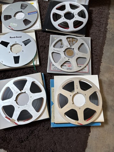 Metal open reels with - metal,