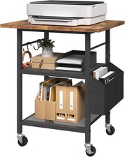 3-Tier Printer Stand, Rolling