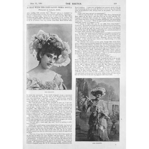 Maud ellicott opera singer - ellicott,