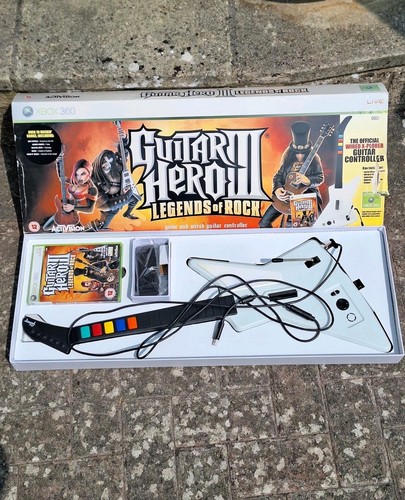 Xbox 360 guitar hero - guitar,