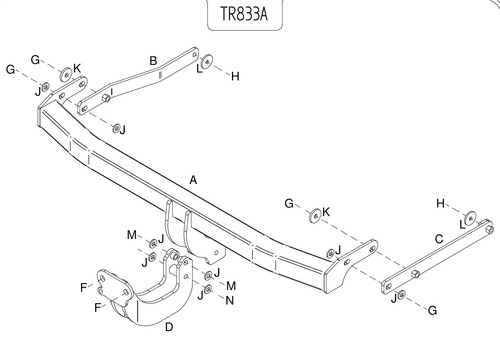 Towtrust fixed flange - towtrust,