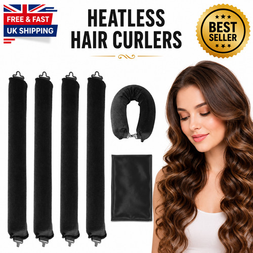 Heatless hair curlers - hair, flexi