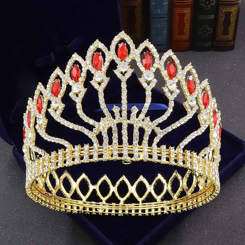 8cm tall pageant - 9.8cm, round