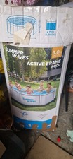 Summer Waves 3.05m x 76cm Frame Pool with Filter Pump - Blue