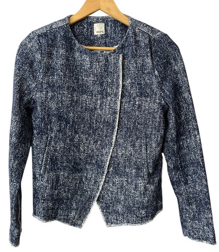 Ecru women blue printed - ecru,