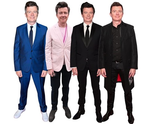 Rick astley life size - life,