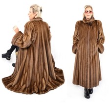 US5577 SAGA MINK FUR COAT