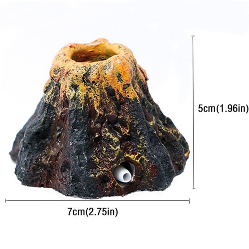 1pc aquarium volcano shape air - 1pc,