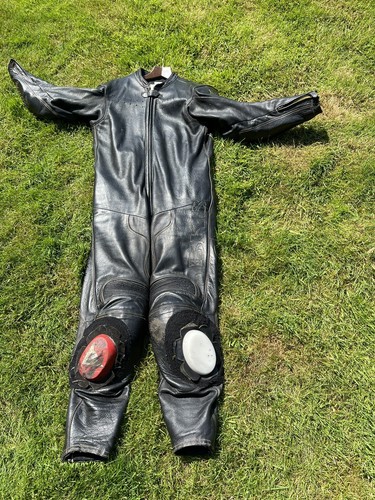 Bks one piece black motorcycle - one-piece,