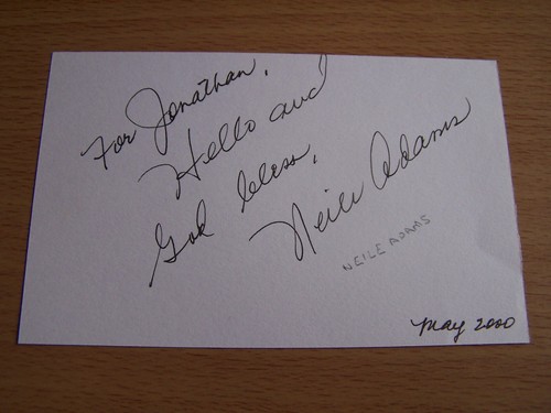 Niele adams hand signed - niele,