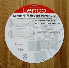 Cartridge Protractor for Lenco