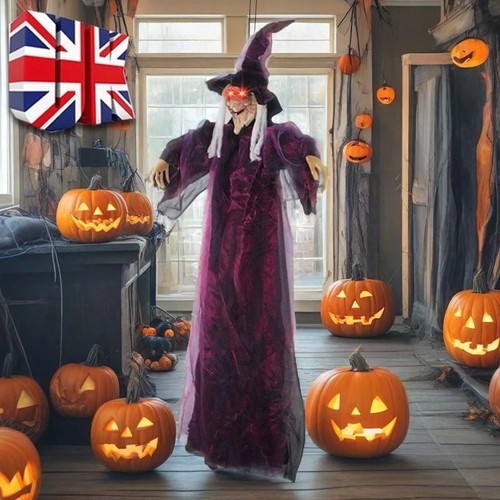 Led halloween talking - halloween, witch