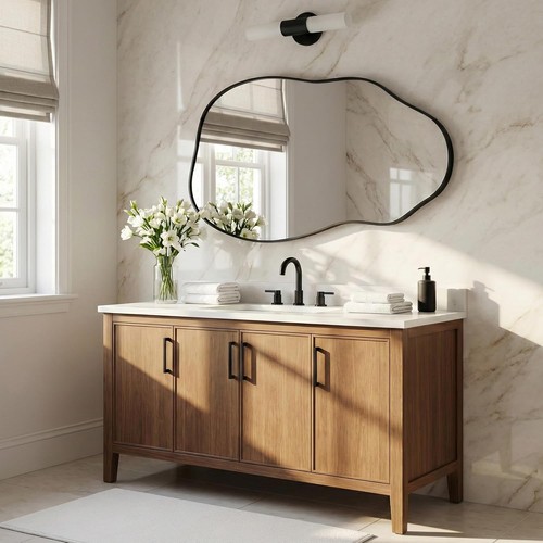 X20 irregular wavy mirror - irregular,