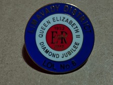 Orange Order Orange Lodge Ulster Loyalist badge Queens Jubilee