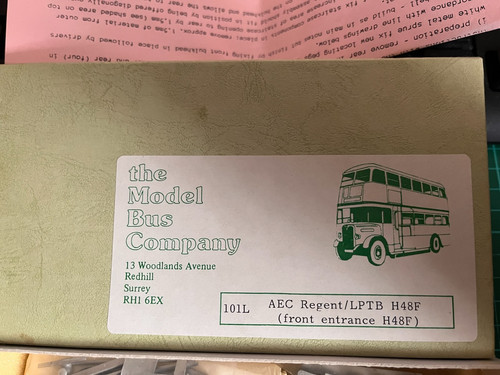 The model bus - model,