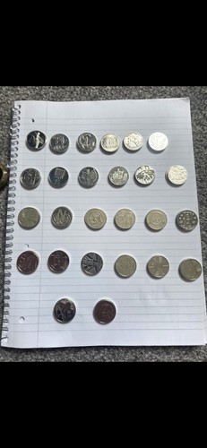2019 10p full set - 10p, alphabet