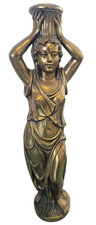 Antique Solid Spelter Bronzed