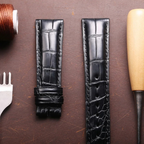 Leather watch strap - watch, for