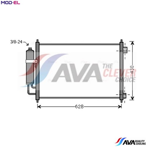 Condenser air conditioning - air,