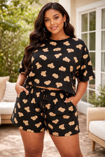 Womens Loungewear Set Ladies