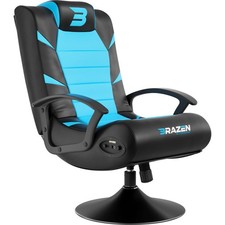 BraZen Centresoft 18065 Bluetooth Gaming Chair Black / Blue Nintendo Switch™,