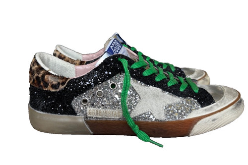 Golden goose men glitter - golden,
