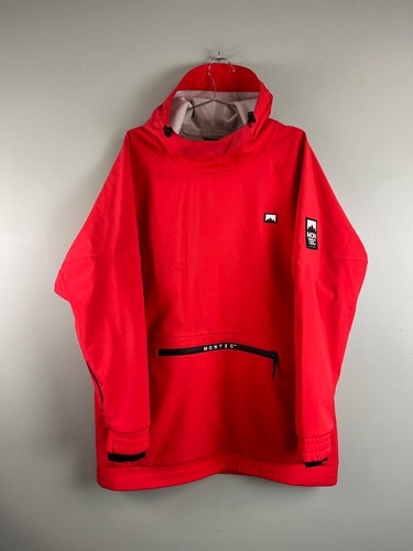 Montec red orange ski jacket - montec,