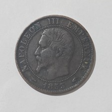 1853 Rare Antique Coin France