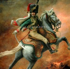 90mm resin figures model British elite cavalry Unassembled unpainted