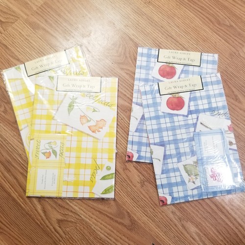 Nos laura ashley gift wrap - laura,