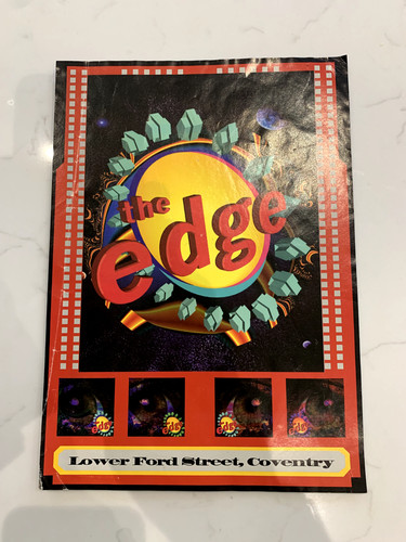 Rave flyer the edge - -,