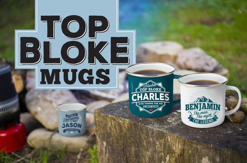 Personalised mug camping - mug,