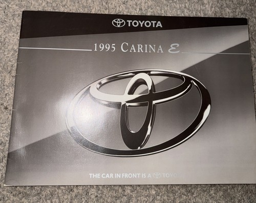 Toyota carina brochure - toyota,