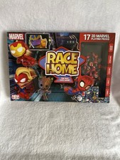 Marvel Superhero Official  Race Home Ludo Board Game 17 Figurines 2-4 Players 6+