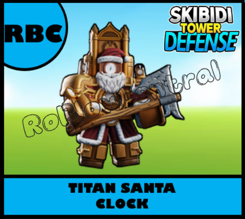 Titan santa clock cheap - clock,