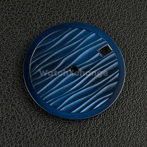 5mm blue wave texture watch - 28.5mm,