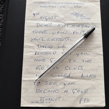 Sided ron kray letter - kray,