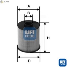 FUEL FILTER 26.077.00 FOR