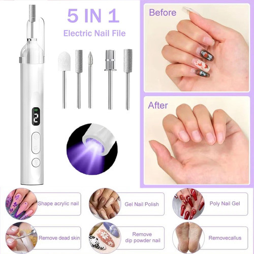 Toe nail grinder for - toe, thick