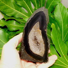 Natural Smoky Quartz Crystal Cluster Cave Mini Cathedral Geode 815g 12.5cm