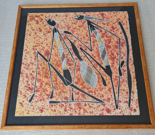 Aboriginal art painting mimi - aboriginal,
