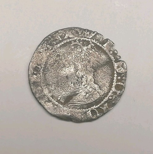 Silver penny elizabeth 1st - penny,
