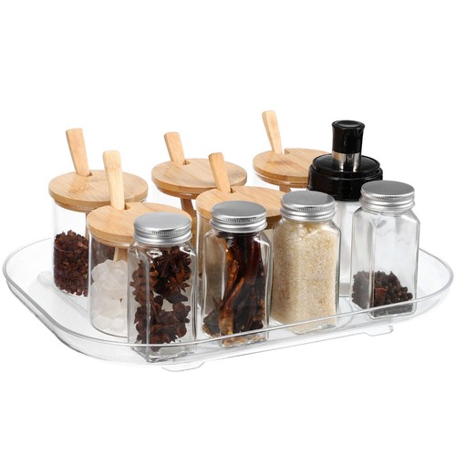 Revolving spice rack organizer - rack,