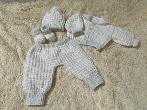 Hand knitted baby boy girl - hand-knitted,