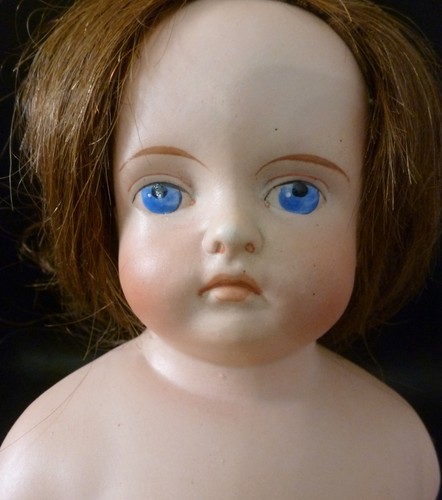 Antique doll bisque - doll, ,