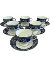 Wedgwood Blue Siam Bone China