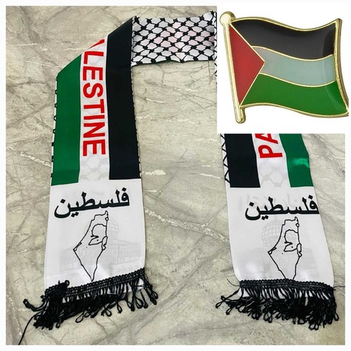 Palestine flag scarf - palestine,