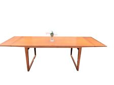 Vintage Mid Century Teak Dining Table by Heal's Large Seats 10-12 Restored 255cm