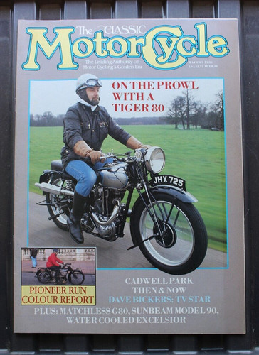 Classic motorcycle may 1989 - classic,