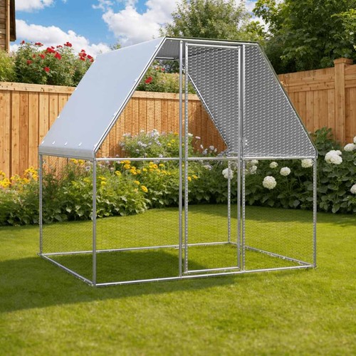 Chicken cage 2x2x2m galvanised - cage,